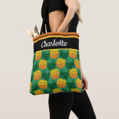 Met de naam zoete anananas pickleball canvas tas (Dichtbij)