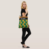 Met de naam zoete anananas pickleball canvas tas (Op model)