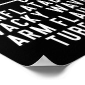 met De Opblaasbare Wacky Waving Arm Flailing Tube Poster (Hoek)