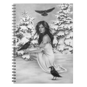 Met de ravemanlaptop notitieboek