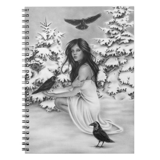 Met de ravemanlaptop notitieboek (Voorkant)