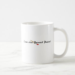 Met de rechter bediende koffiebeker koffiemok