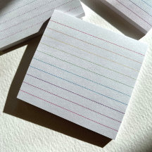 Met de Regenboog beklede Post-It-notities