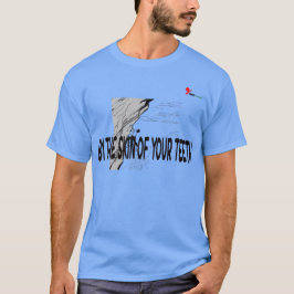 "Met de Schrik Vrij" T-Shirt | Nauwe Escape