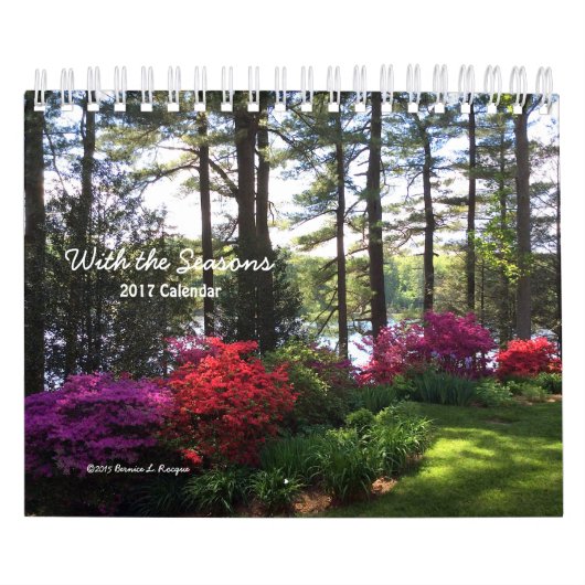 Met de seizoenen 2017 — Agenda — Kalender (Hoes)