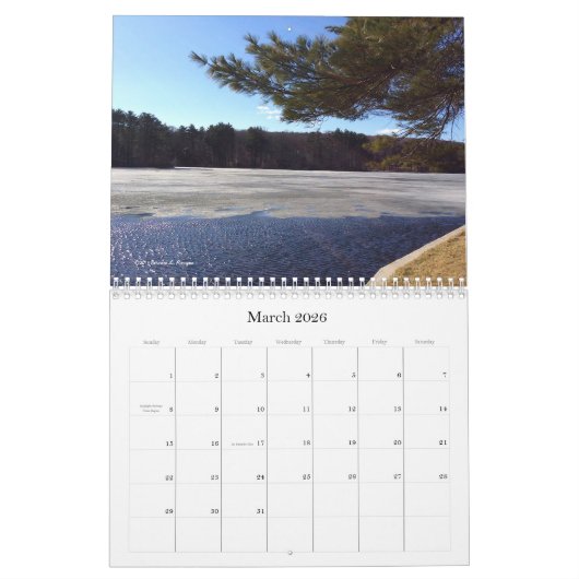 Met de seizoenen — kalender — (Mar 2026)