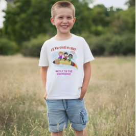 Met de snelheid van het licht  t-shirt