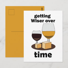 Met De Tijd Verouderd Tot Volmaaktheid Briefkaart