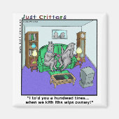 met de tong magneet (Voorkant)