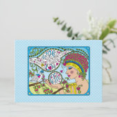 Met de Vrede_Flat-kaart 7 x 5 inch (Staand voorkant)