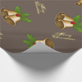 Met de wens om een cadeau te verpakken cadeaupapier (Hoek)