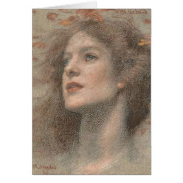 Met de wind, herfst gepersonifieerd