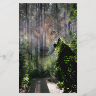 Met de Wolven. Briefpapier