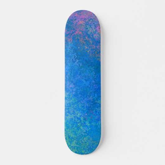 Met de Zee alcoholinkt, Abstract acrylzuur Persoonlijk Skateboard (Voorkant)