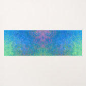 Met de Zee alcoholinkt, Abstract acrylzuur Yogamat (Achterkant (horizontaal))