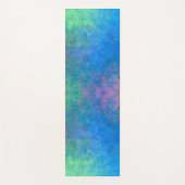 Met de Zee alcoholinkt, Abstract acrylzuur Yogamat (Voorkant)