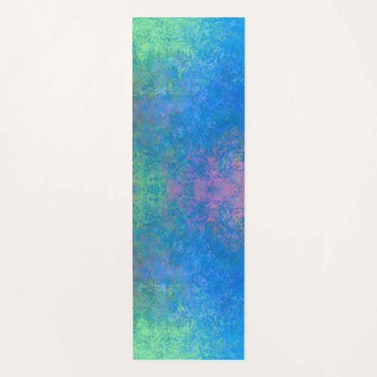 Met de Zee alcoholinkt, Abstract acrylzuur Yogamat (Voorkant)