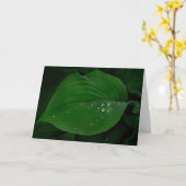 ... Met diamanten Kaart (Gele Bloem)