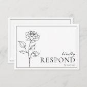 Met dieetopties RSVP Timeless Bloom (Voorkant / Achterkant)