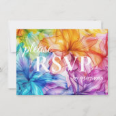 Met dieetwensen Ethereal Bloom RSVP (Voorkant)
