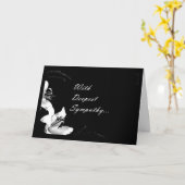 **MET DIEPEST SYMPATHIE** KAART (Gele Bloem)