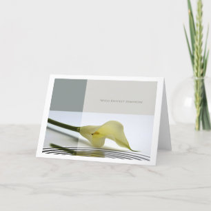 met diepste medeleven kaart