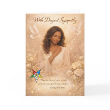 Met diepste medeleven — Orde van de Oosterse Ster 