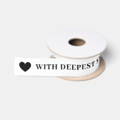 Met diepste medeleven Witte Lint (Spoel)