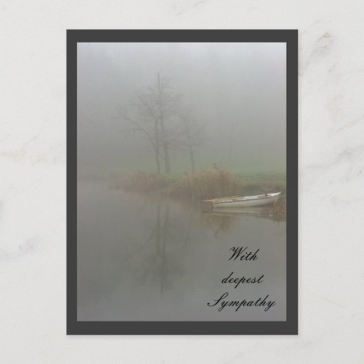 Met diepste sympathie briefkaart (Voorkant)