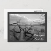 Met diepste sympathie briefkaart (Voorkant / Achterkant)