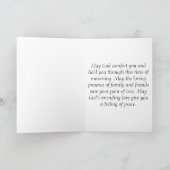 Met diepste sympathie kaart (Binnen)