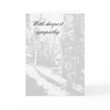 Met diepste sympathie