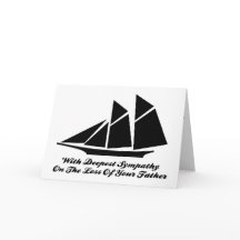 Met Diepste Sympathie op Verlies van de Zeilboot