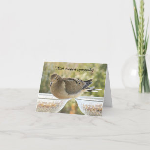 Met diepste sympathie - Sympathy Card Kaart