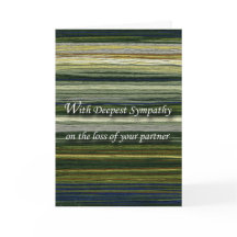 Met diepste sympathie, verlies van partner, Thread