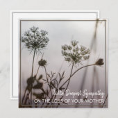 met diepste sympathie voor het verlies van je moed (Voorkant / Achterkant)