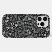 met doedels gevuld hoesje iPhone hoesje (Achterkant horizontaal)