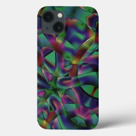 Met donkere kleuren vervlochten linten Case-Mate iPhone case