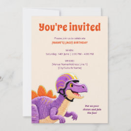 Met draad geschilderde kunst | Dinosaur Custom Age Kaart