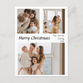 Met drie foto's met Kerstmis feestdagen