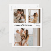 Met drie foto's met Kerstmis feestdagen (Voorkant / Achterkant)