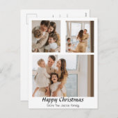 Met drie foto's met Kerstmis feestdagen (Voorkant / Achterkant)