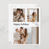 Met drie foto's met Kerstmis feestdagen (Voorkant / Achterkant)