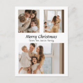 Met drie foto's met Kerstmis feestdagen (Voorkant)