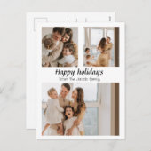 Met drie foto's met Kerstmis feestdagen (Voorkant / Achterkant)