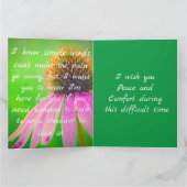 Met echt sympathie, prachtige aangepaste Kaart (Binnen)