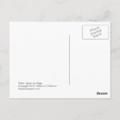 Met een adellijke titel: Spam en Eieren - de Briefkaart (Achterkant)