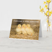 **MET EEN BABY****CONGRATULATIES** Kaart (Gele Bloem)