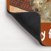 met een beetje hulp van mijn vrienden muismat (Hoek)