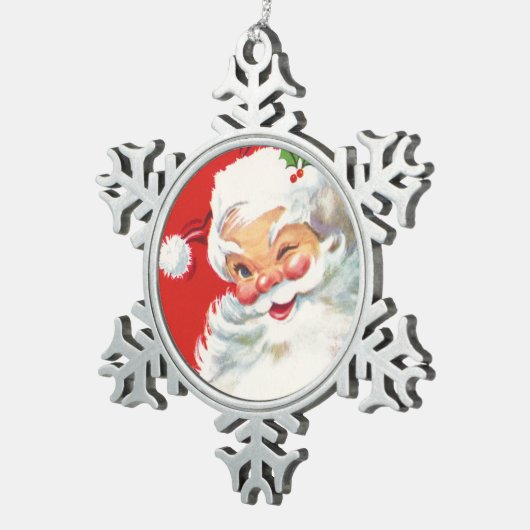 Met een blik van zijn oog - Santa Ornament (Rechts)